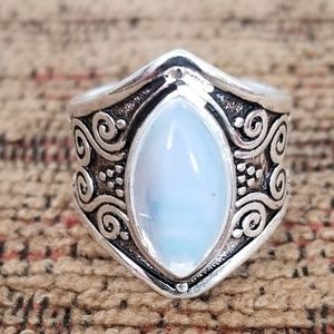 Boho Sterling silver stamped